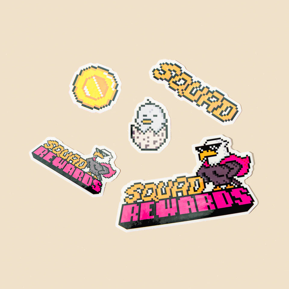 Pack de stickers SQUAD Rewards